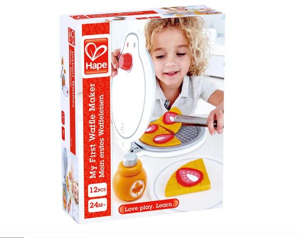 23win08 com bộ làm bánh waffle Hape - E3149A