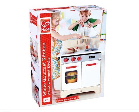  Đồ chơi Bộ bếp trắng Cao cấp White Gourmet Kitchen Hape E3152A 