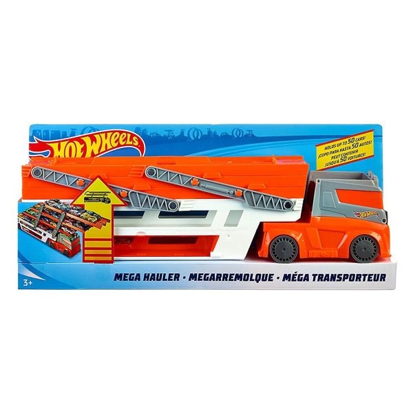 Xe tải Mega Hauler màu cam Hot Wheels FTF68