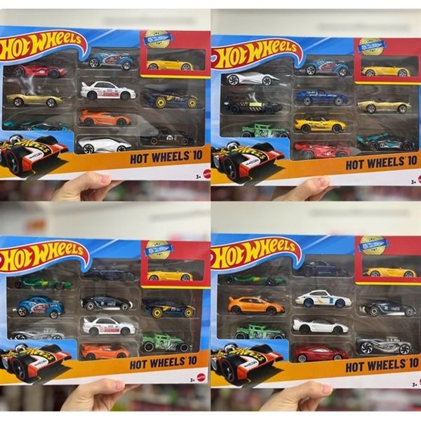 54886 Bộ 10 mô hình siêu xe Hot Wheels