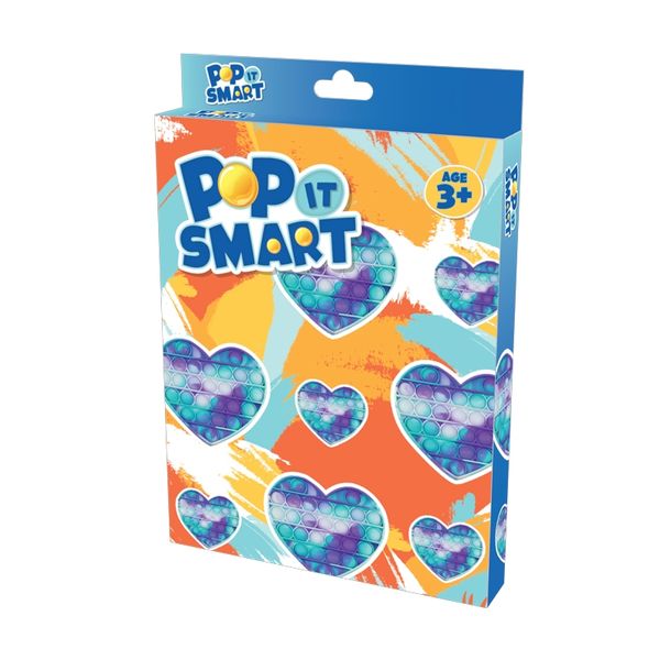  HRT/POP01/BLU - 23win08 com Pop It Smart hình trái tim xanh 