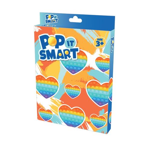  HRT/POP01/RNB - 23win08 com Pop It Smart hình trái tim cầu vồng 