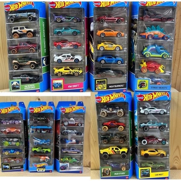 1806H Bộ 5 siêu xe Hot Wheels