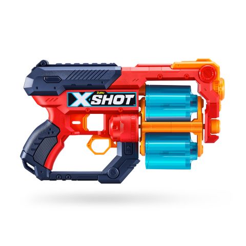  Bộ đồ chơi phóng thanh xốp mút Xcess X-Shot (2 bệ phóng, 5 lon , 48 thanh mút) - 36438 
