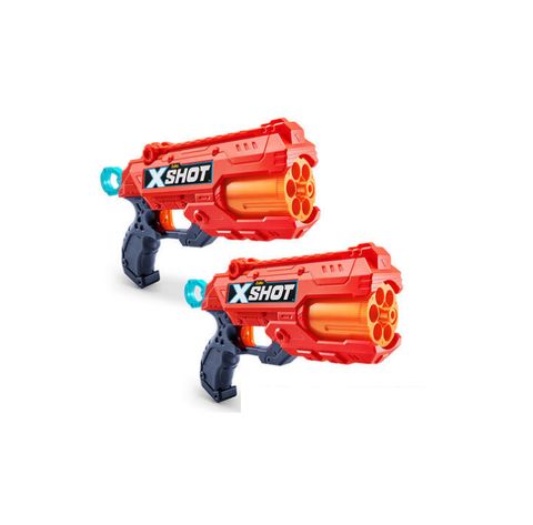 Bộ đồ chơi phóng thanh xốp mút Reflex 6 X-Shot (2 bệ phóng, 3 lon, 16 thanh mút) -36434-2022 