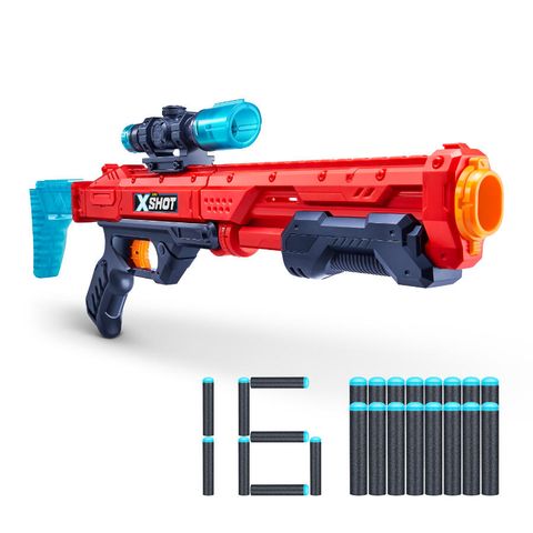  Đồ chơi phóng thanh xốp mút Hawk Eye X-Shot (16 thanh mút) -36435 