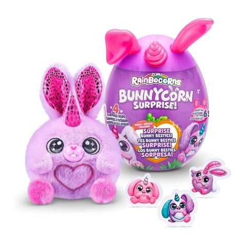  Đồ chơi trứng kỳ lân thỏ con đáng yêu Zuru Rainbocorns Bunnycorn Surprise S1 