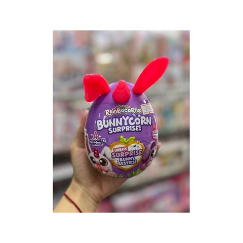  Đồ chơi trứng kỳ lân thỏ con đáng yêu Zuru Rainbocorns Bunnycorn Surprise S1 