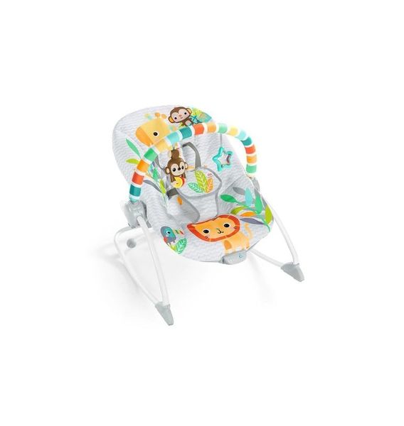 Ghế rung họa tiết động vật hoang dã Bright Starts 12323