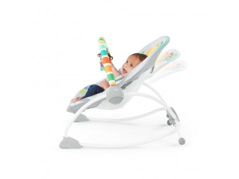  Ghế rung họa tiết động vật hoang dã Bright Starts 12323 