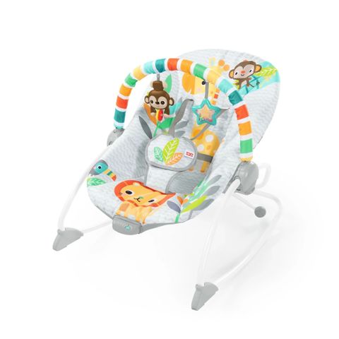  Ghế rung họa tiết động vật hoang dã Bright Starts 12323 
