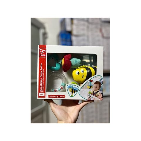  Đồ chơi lục lạc treo nôi hình chú ong Hape 