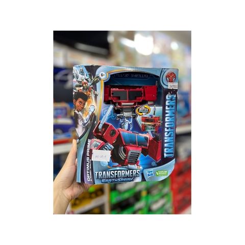  Đồ chơi robot biến hình Earthspark Spinchanger Optimus Prime Transformers 