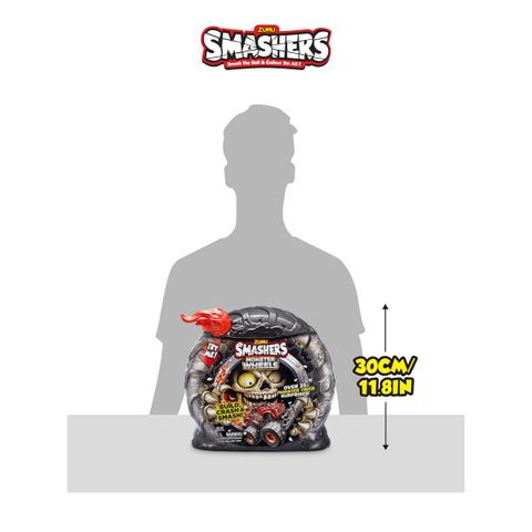  Đồ chơi sưu tập bánh xe quái vật Monter Truck Zuru Smashers S1 