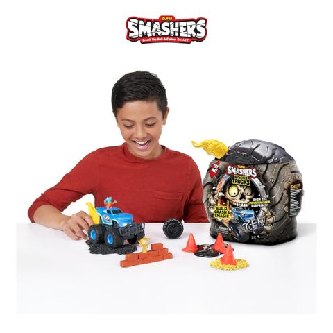  Đồ chơi sưu tập bánh xe quái vật Monter Truck Zuru Smashers S1 