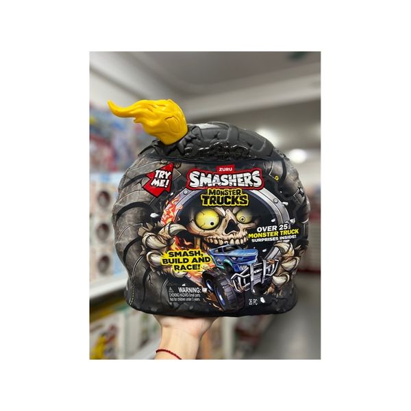 23win08 com sưu tập bánh xe quái vật Monter Truck Zuru Smashers S1
