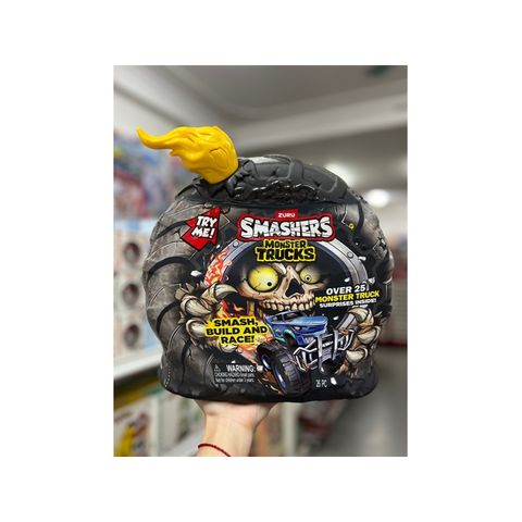  Đồ chơi sưu tập bánh xe quái vật Monter Truck Zuru Smashers S1 