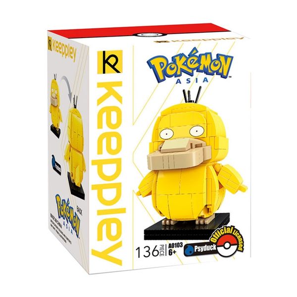 Đồ Chơi Xếp Hình Pokemon A0103 Vịt Psyduck 136 chi tiết