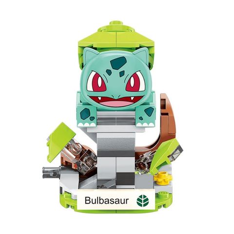  Lắp Ráp Đồ Chơi B0104 Pokemon 74 chi tiết Mini Bulbasaur 
