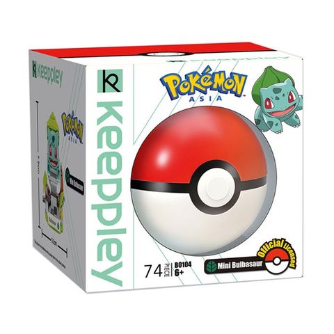  Lắp Ráp Đồ Chơi B0104 Pokemon 74 chi tiết Mini Bulbasaur 