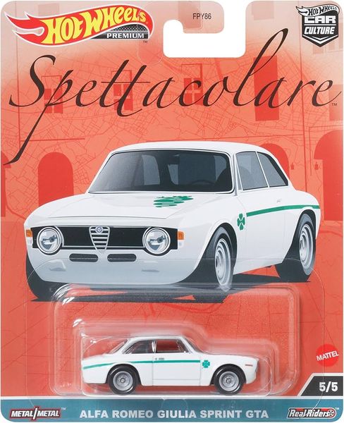 HKC50/FPY86 Hot Wheels ALFA GIULIA SPRINT GTA