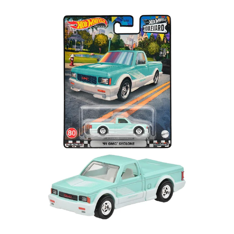  HKF24/GJT68 Mô hình xe Hot Wheels BOULEVARD -91 GMC SYCLONE 