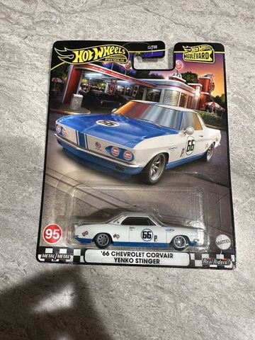  HRT69/GJT68 Mô hình xe Hot Wheels Boulevard-66 Chevrolet Covair Yenko Stinger 