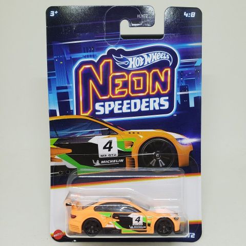  HRW78 Mô hình xe Hot Wheels Neon Speeders BMW M3 GT2 