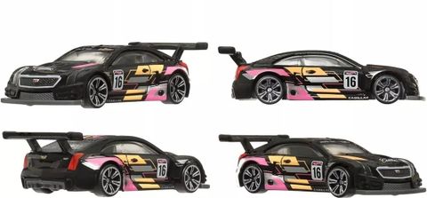  HRW82 Mô hình xe Hot Wheels Neon Speeders CADILLAC ATS- VR 