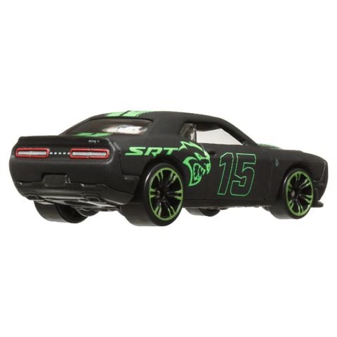  HRW80 Mô hình xe Hot Wheels Neon Speeders 15 DODGE CHALLENGE 