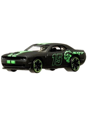  HRW80 Mô hình xe Hot Wheels Neon Speeders 15 DODGE CHALLENGE 