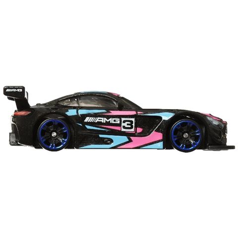  HRW79 Mô hình xe Hot Wheels Neon Speeders 16 MERCEDES AMG GT3 