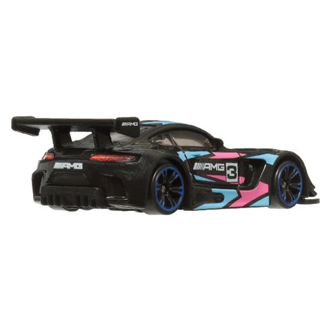  HRW79 Mô hình xe Hot Wheels Neon Speeders 16 MERCEDES AMG GT3 