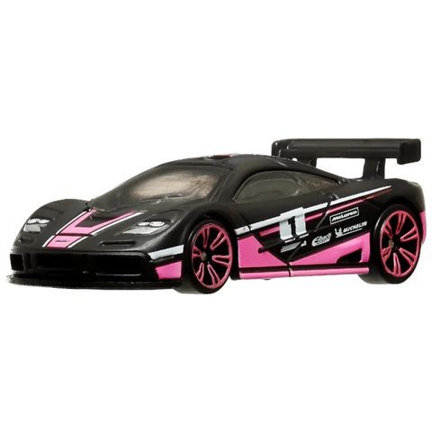  HRW76 Mô hình xe Hot Wheels Neon Speeders MC LAREN F1 GTR 