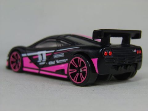  HRW76 Mô hình xe Hot Wheels Neon Speeders MC LAREN F1 GTR 