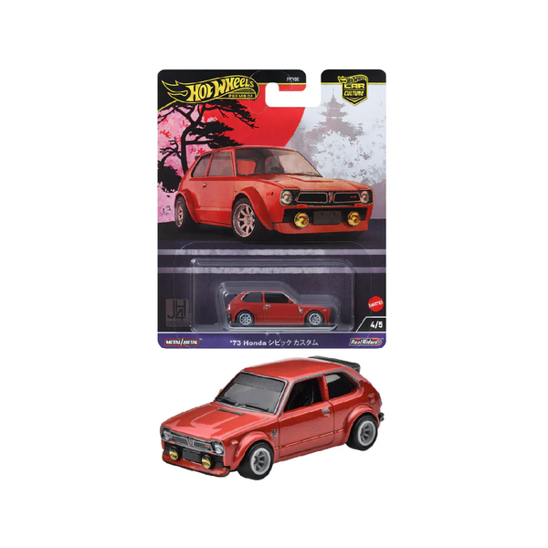 HRV85/FPY86 Hot wheels 73 Honda Civic Custom