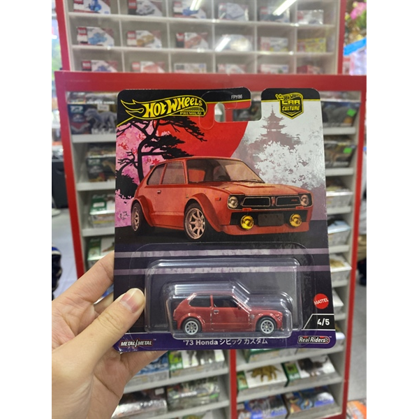 HRV85/FPY86 Hot wheels 73 Honda Civic Custom