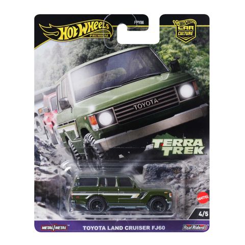  HRV88/FBY86 Mô hình siêu xe Hot Wheels TOYOTA LAND CRUISER FJ60 