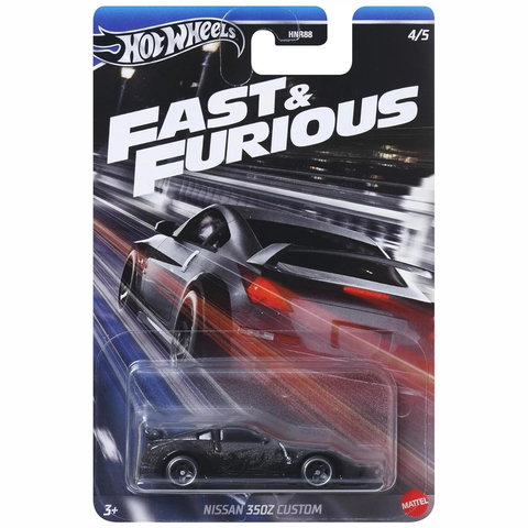  HRW54/HNR88 Mô hình siêu xe Hot Wheels Fast&Furious Nissan Fairlady Z33 