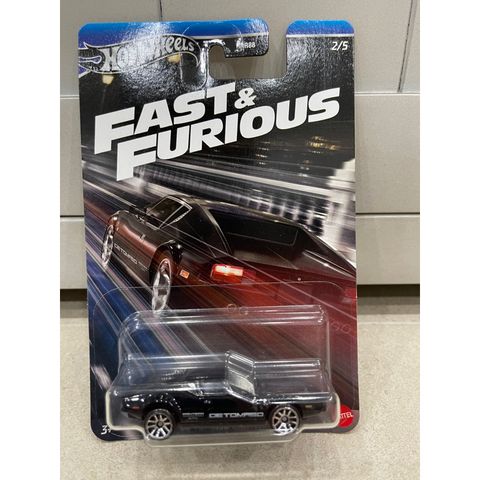  HRW52/HRN88 Mô hình siêu xe Fast&Furious 1972 De Tomaso Pantera GTS 