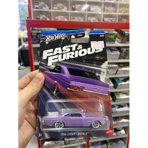  HRW53/HNR88 Siêu xe Fast & Furious 1966 CHEVROLET IMPALA 