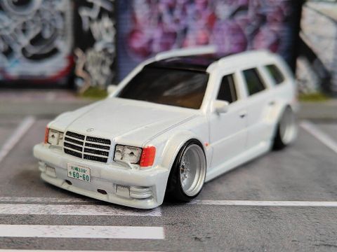  HRT78/GJT68 Mô hình xe Hot Wheels BOULEVARD-MERCEDES-BENZ AMG E36 ESTAST CUSTOM 