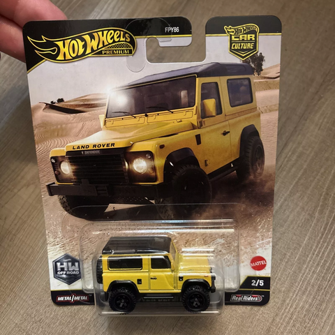  JBK74/FPY86 Mô hình xe Hot Wheels LAND ROVER DEFENER 90 