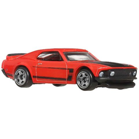  JBY51/GRT01 Mô hình siêu xe HW 69 Ford Mustang Boss 302 - red 