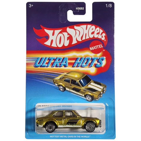  JBY60/HDG52 Mô hình xe Hot Wheels ULTRA HOTS- 70 FORD ESCORT RS1600 