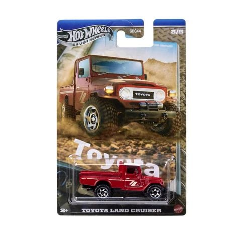  Mô hình xe JCB73 Hot Wheels Toyota Land Cruiser 