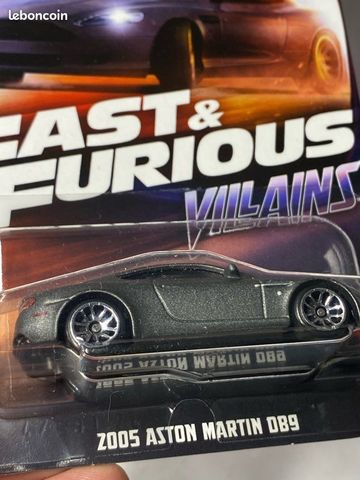  Mô hình xe JBY35 Hot Wheels Fast&Furious 2005 Aston Martin DB9 
