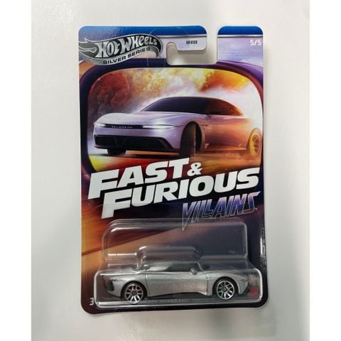  JBY38 Mô hình xe Hot Wheels Fast&Furious 2022 Delorean Alpha5 