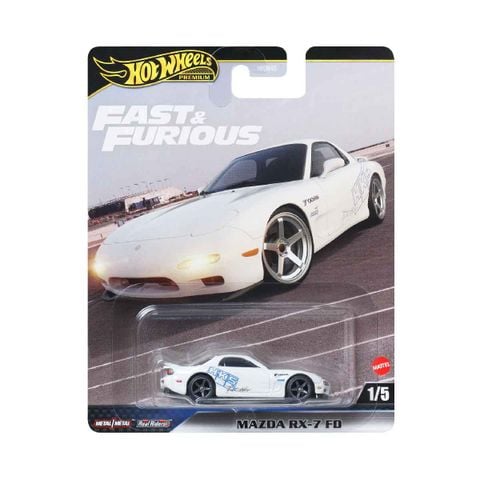  Mô hình xe JBL93 Hot Wheels Premium Fast & Furious Mazda RX-7 FD 