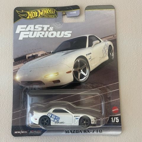  Mô hình xe JBL93 Hot Wheels Premium Fast & Furious Mazda RX-7 FD 